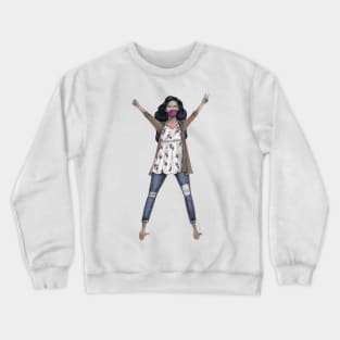 Peaceful Protest Crewneck Sweatshirt